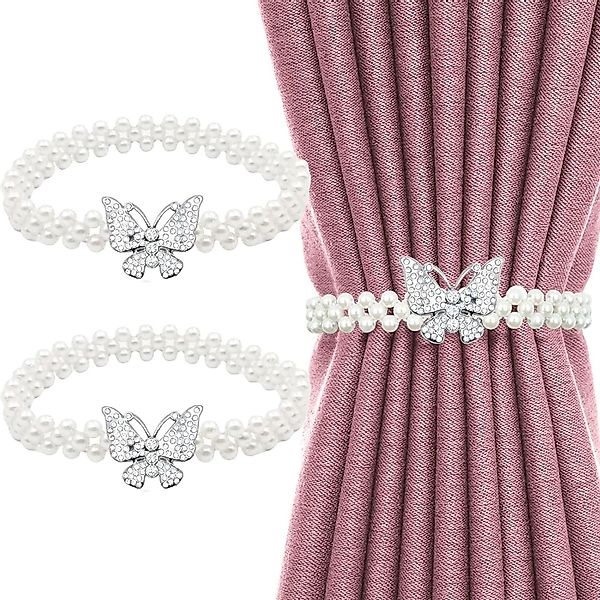 BYSURE Raffhalter, (4-tlg), Vorhang Raffhalter Schmetterling günstig online kaufen