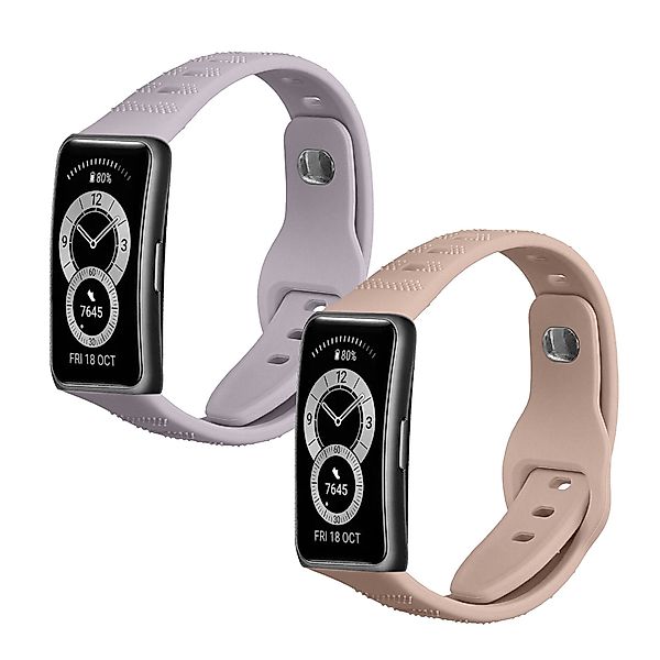 kwmobile Smartwatch-Armband 2x Sportarmband für Huawei günstig online kaufen