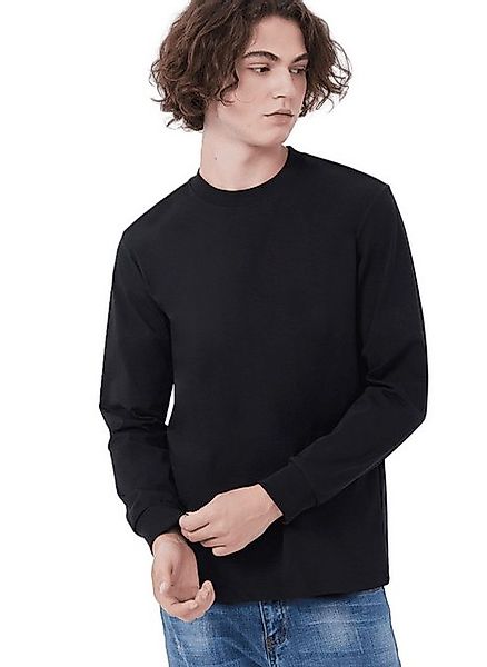 YRIIOMO T-Shirt Klassisches T Shirt aus umweltfreundlichem Material mit (at günstig online kaufen