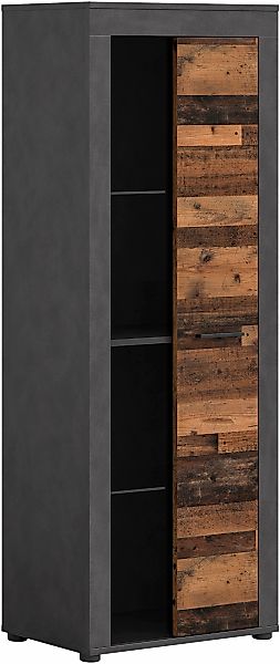 Home affaire Vitrine "Aosta, Höhe 159 cm, in verschiedenen Farbausführungen günstig online kaufen