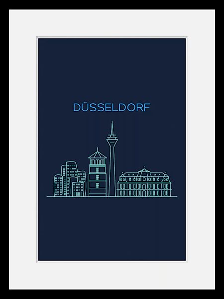 queence Bild "Düsseldorf Sightseeing", Städte, (1 St.) günstig online kaufen