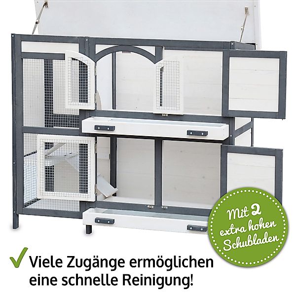Zooprinz Kleintierstall Krümmel auf Holzfüßen 2 günstig online kaufen