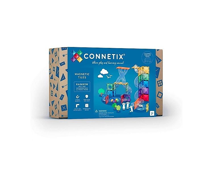 Connetix Kugelbahn Rainbow Ball Run Expansion Pack verstärkte Magnete Lerns günstig online kaufen