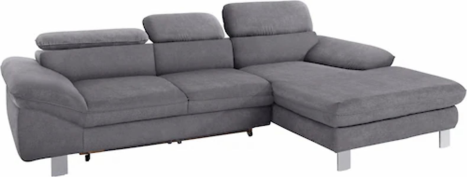 COTTA Ecksofa "Driver L-Form", mit Kopfteilverstellung, wahlweise mit Bettf günstig online kaufen