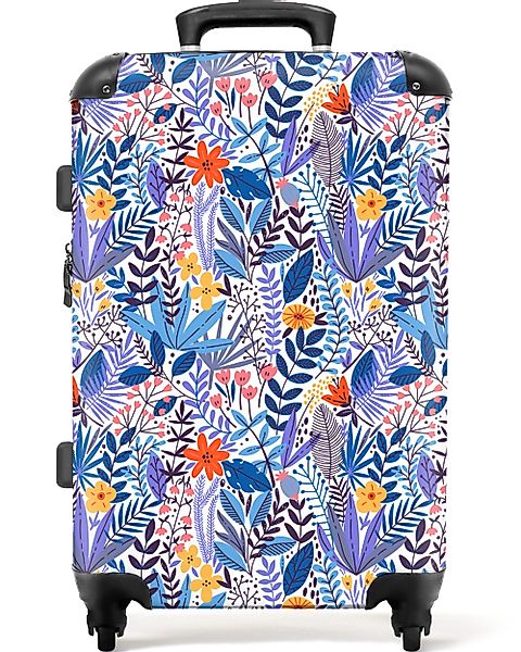 NoBoringSuitcases.com© Hartschalen-Trolley Blumen - Pflanzen - günstig online kaufen