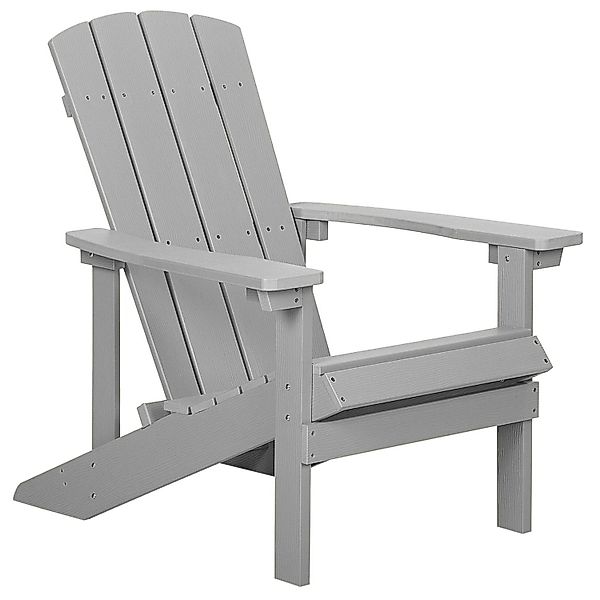 Beliani Gartenstuhl Grau 88x75x88 günstig online kaufen