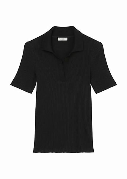 Marc O'Polo Shirtbluse Polo shirt, short sleeve, flatknit günstig online kaufen