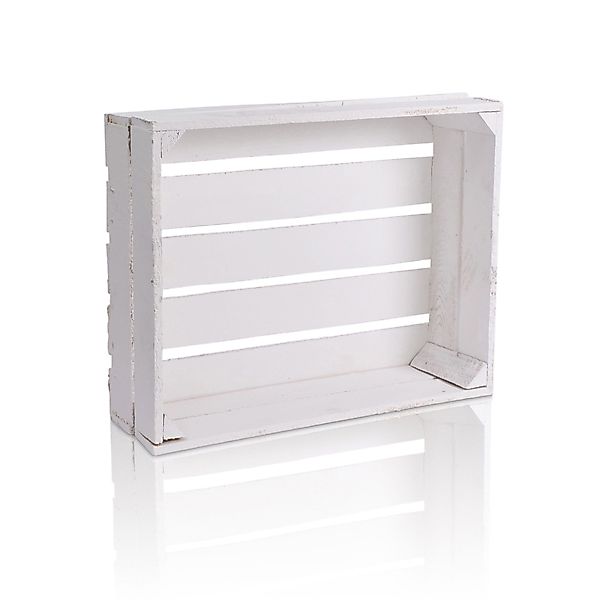 CHICCIE Holzkiste Regale Weiß 50x40x15cm - günstig online kaufen
