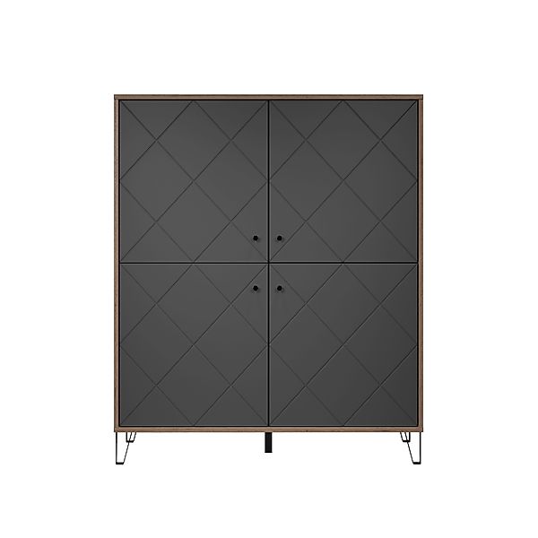 Places of Style Highboard "Molveno", (1 St.), Highboard mit 4 Türen & Soft- günstig online kaufen
