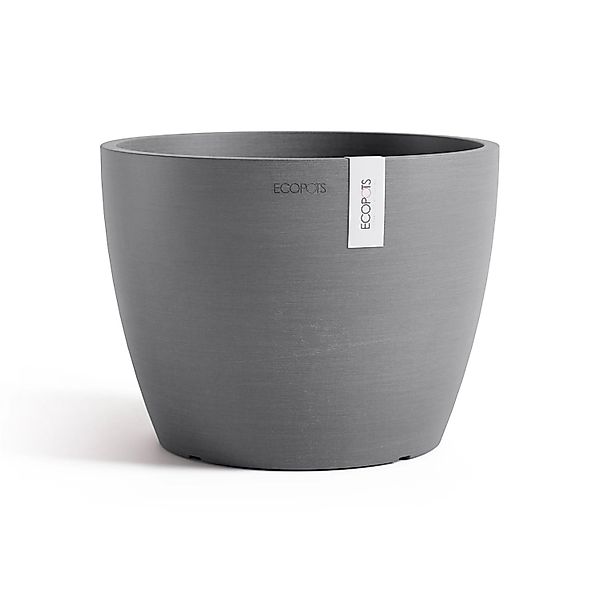 ECOPOTS Blumentopf Stockholm 24 Grau, für günstig online kaufen