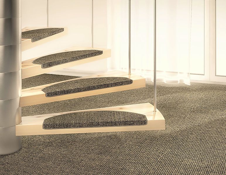 Dekowe Stufenmatte »Mara S2« halbrund 5 mm Höhe 100% Sisal, große Farbauswa günstig online kaufen