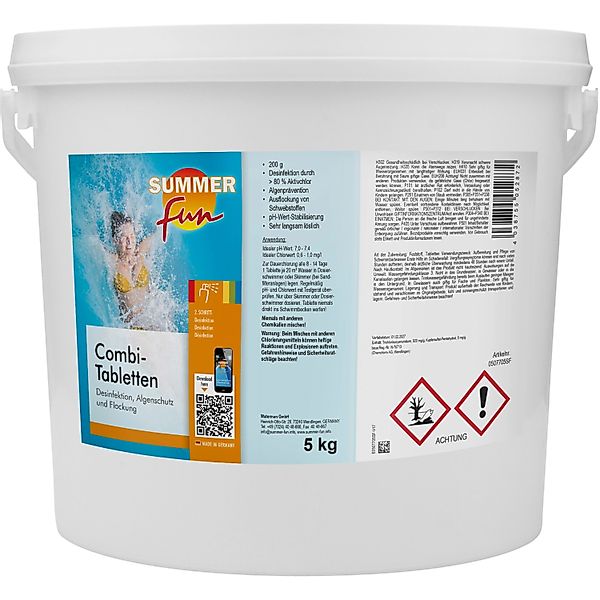 Summer Fun Desinfektion Combi Tabletten á 200 g 5 kg günstig online kaufen