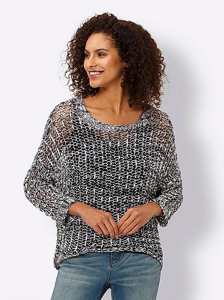 heine Strickpullover Pullover 3/4-Arm Ajour günstig online kaufen