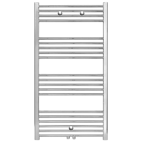 Belrad Badheizkörper Mittelanschluss Chrom 1200 X 600 HxB 431W günstig online kaufen