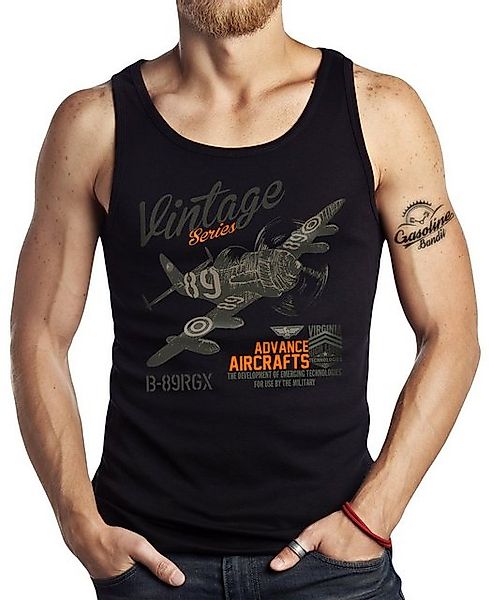 GASOLINE BANDIT® Tanktop Muskel Shirt für Air Race Fans: Vintage Series Air günstig online kaufen