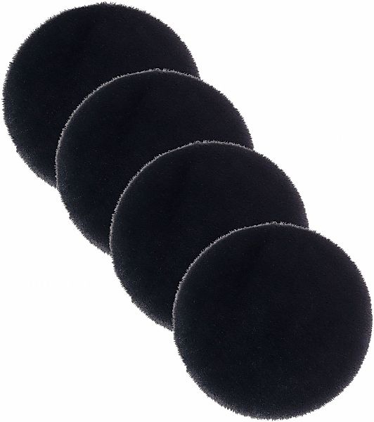 ASTRA Teppich "Elda" rund 13 mm Höhe runde Dekofelle im 4 er Set, kuschelwe günstig online kaufen