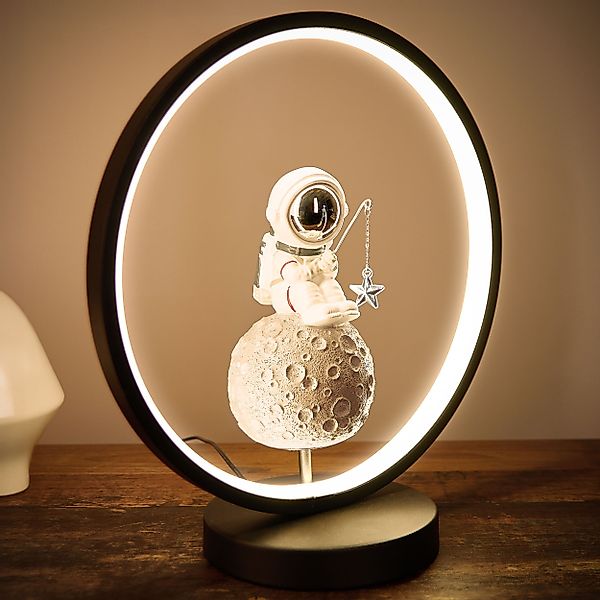 BRUBAKER LED Nachttischlampe Astronaut auf dem günstig online kaufen
