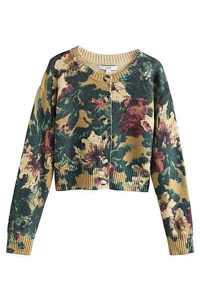 Next Strickjacke Strickjacke mit Rundhalsausschnitt (1-tlg) günstig online kaufen