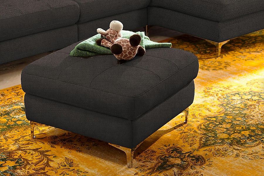 Home affaire Polsterhocker "Basel" passend zur Basel-Serie günstig online kaufen