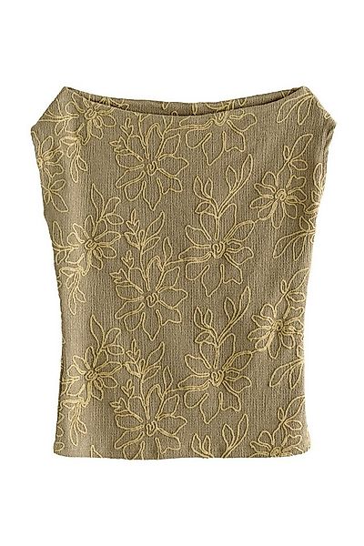 Next Blusentop Kurzärmeliges, strukturiertes Cornelli Oberteil (1-tlg) günstig online kaufen