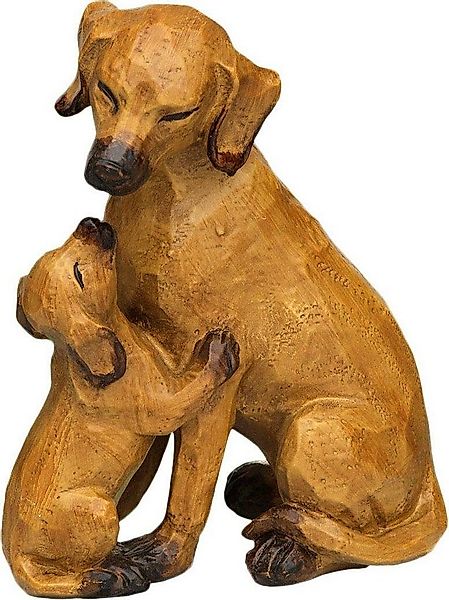 Ambiente Haus Dekofigur Hund mit Welpe, groß günstig online kaufen