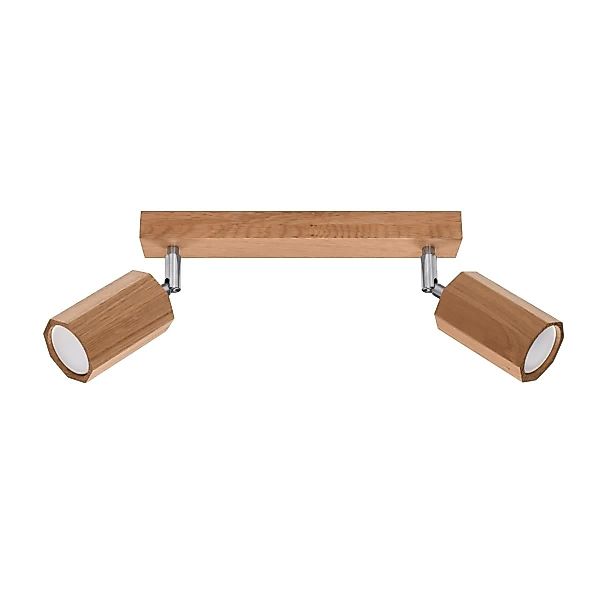 SOLLUX lighting Deckenleuchte »ZEKE«, 2 flammig, Leuchtmittel GU10   ohne L günstig online kaufen