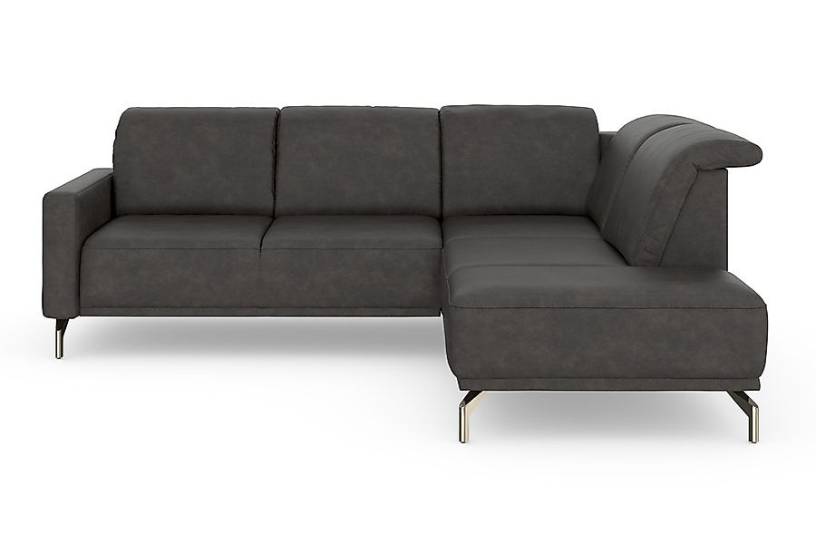 sit&more Ecksofa »Bailando L-Form«, wahlweise mit Kopfteilverstellung und V günstig online kaufen