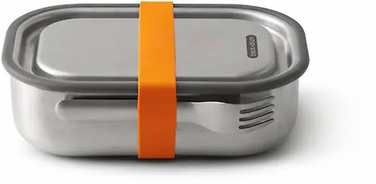 black+blum Lunchbox 1 Stk. tlg. mit Silikon-Ventil, Gabel und Gurt, 1000 ml günstig online kaufen
