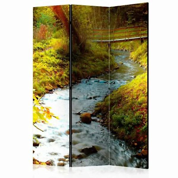 artgeist Paravent brook (sunrise) [Room Dividers] mehrfarbig Gr. 135 x 172 günstig online kaufen