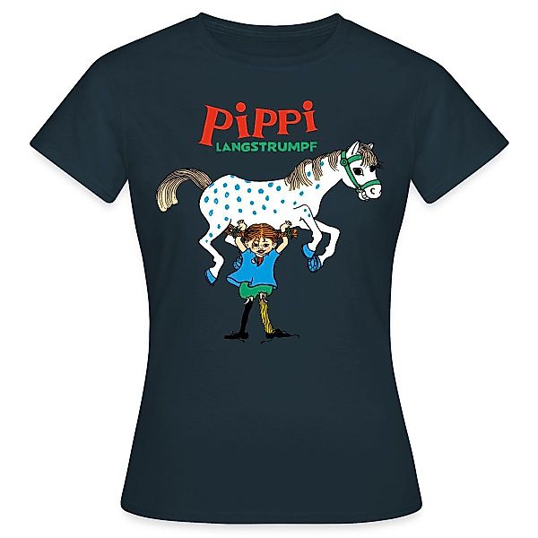 Spreadshirt T-Shirt Pippi Langstrumpf Pippi Hebt günstig online kaufen
