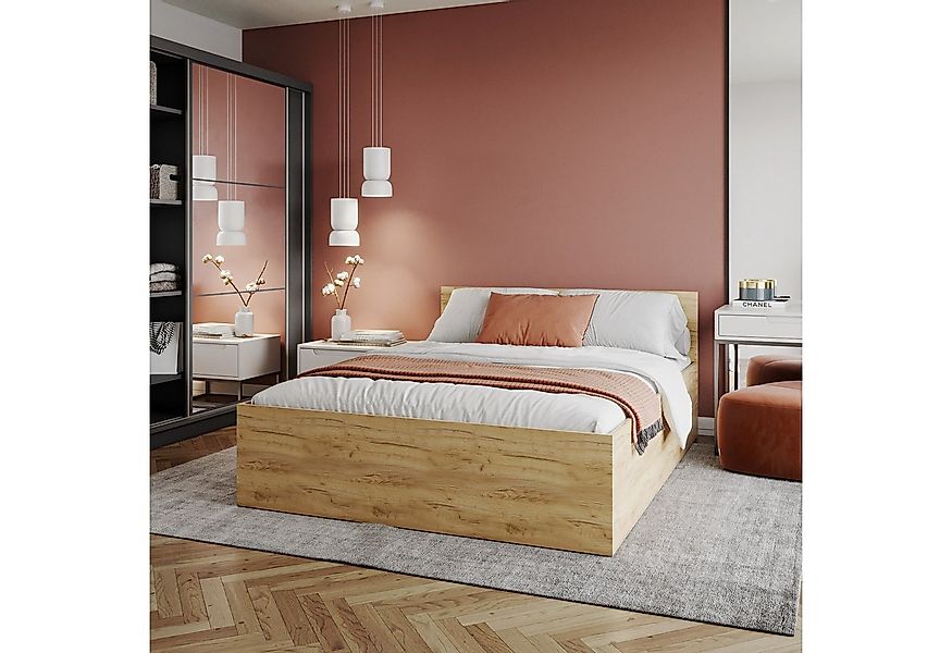 FDM Stauraumbett Bett Stauraumbett PANAMA SP Bettgestell 140x200 & weitere günstig online kaufen