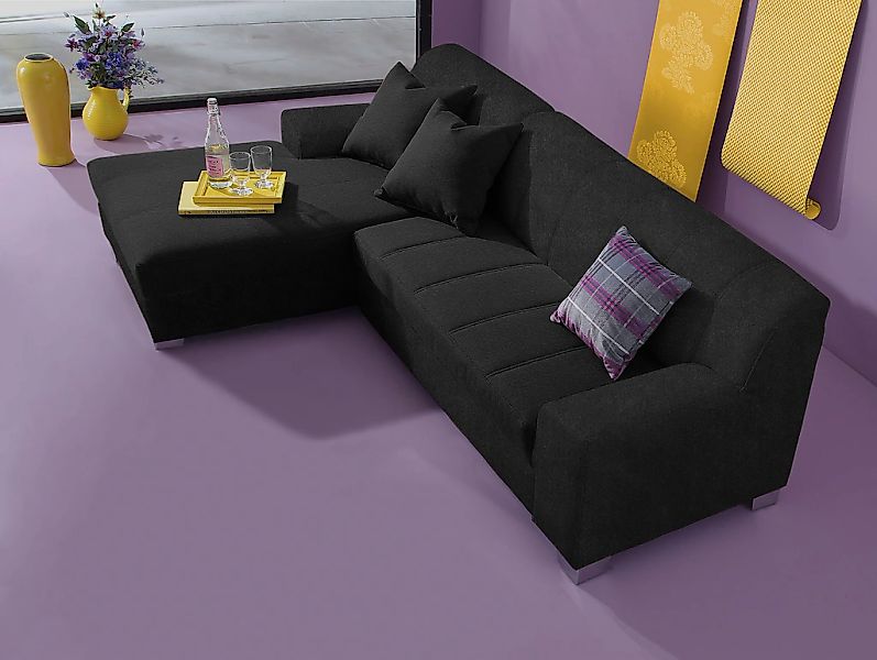 INOSIGN Ecksofa "Anzio, elegant und gemütlich, Breite 239cm, L-Form", wahlw günstig online kaufen