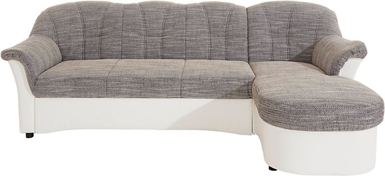DOMO collection Ecksofa »Flores Schlafsofa, B/T/H: 233/142/86 cm, L-Form« w günstig online kaufen
