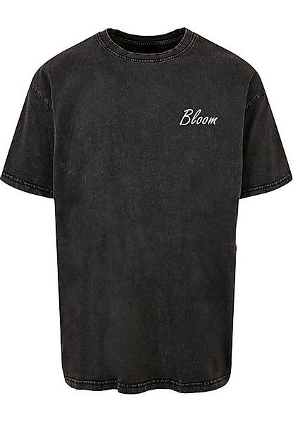 Merchcode T-Shirt Merchcode Herren Flowers Bloom Acid Washed Heavy Oversize günstig online kaufen