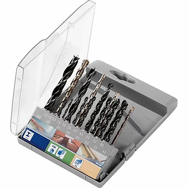 LUX-TOOLS Bohrer-Set 19-teilig günstig online kaufen
