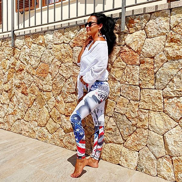 YAKUZA Leggings Capture The Flag mit günstig online kaufen