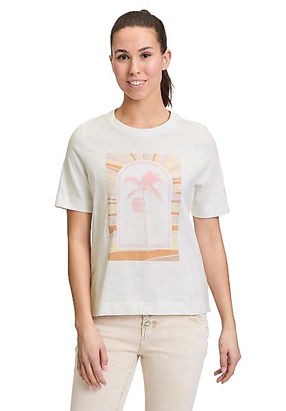 Cartoon Kurzarmshirt Damen Printshirt mit Rundhalsausschnitt günstig online kaufen