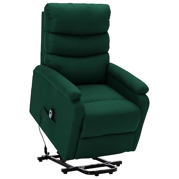 vidaXL Sessel Aufstehsessel Dunkelgrün Stoff (1-St) günstig online kaufen
