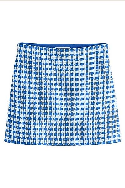 Next Karorock Gestrickter Minirock mit Vichy-Karos (Kombiteil) (1-tlg) günstig online kaufen