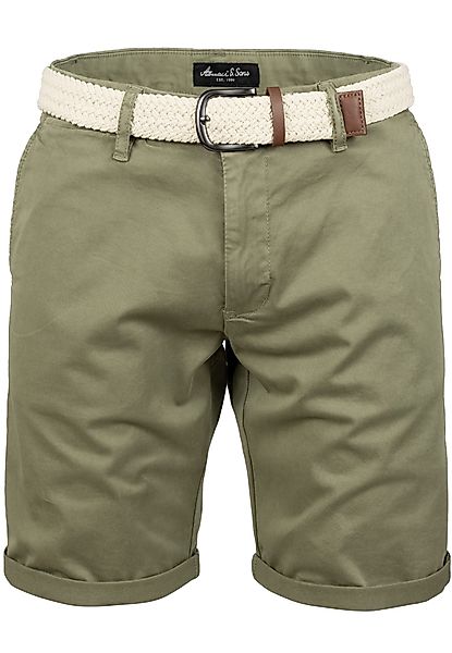 Amaci&Sons Chinoshorts BERWYN Chinoshort inkl. Gürtel günstig online kaufen