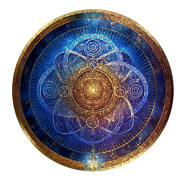 Wooden City Puzzle Holzpuzzle Mandala Blue günstig online kaufen