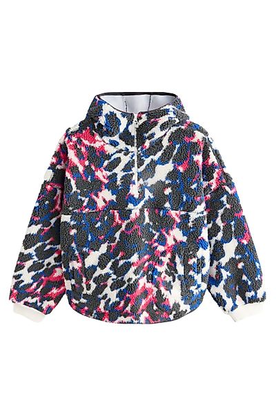 Next Fleecejacke Kapuzenjacke aus Borg-Fleece mit günstig online kaufen