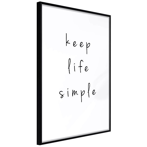 Poster - Simple Life günstig online kaufen
