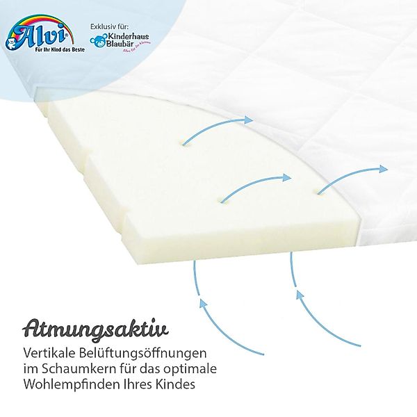 Kindermatratze Alvi Matratze Exclusiv für Wiegen günstig online kaufen
