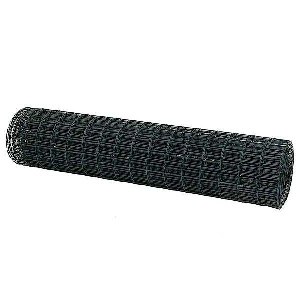 vidaXL Eurozaun Grün 1,2 x 10 m PVC-beschichtetes Eisen 42004342 günstig online kaufen