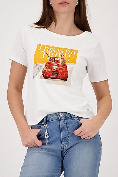 Monari T-Shirt Auto Regular fit mit Cabrio-Print günstig online kaufen