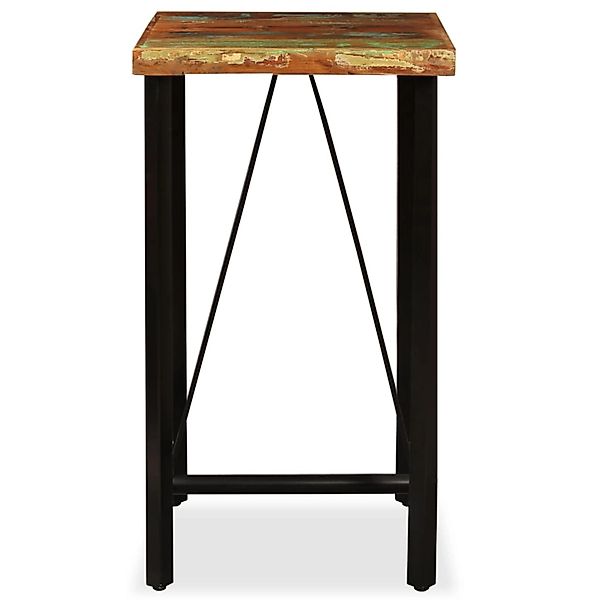 vidaXL Bartisch Altholz Massiv 60x60x107 cm günstig online kaufen