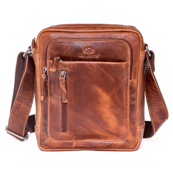 ALMADIH Umhängetasche Leder Herren klein FINN günstig online kaufen