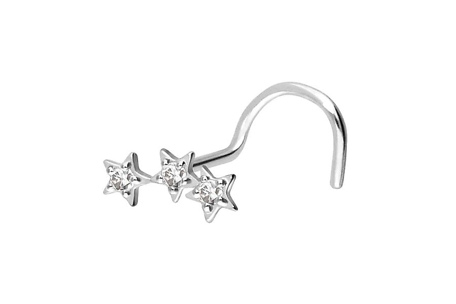 PIERCINGLINE Nasenpiercing 14/18 Karat Gold Nasenstecker günstig online kaufen