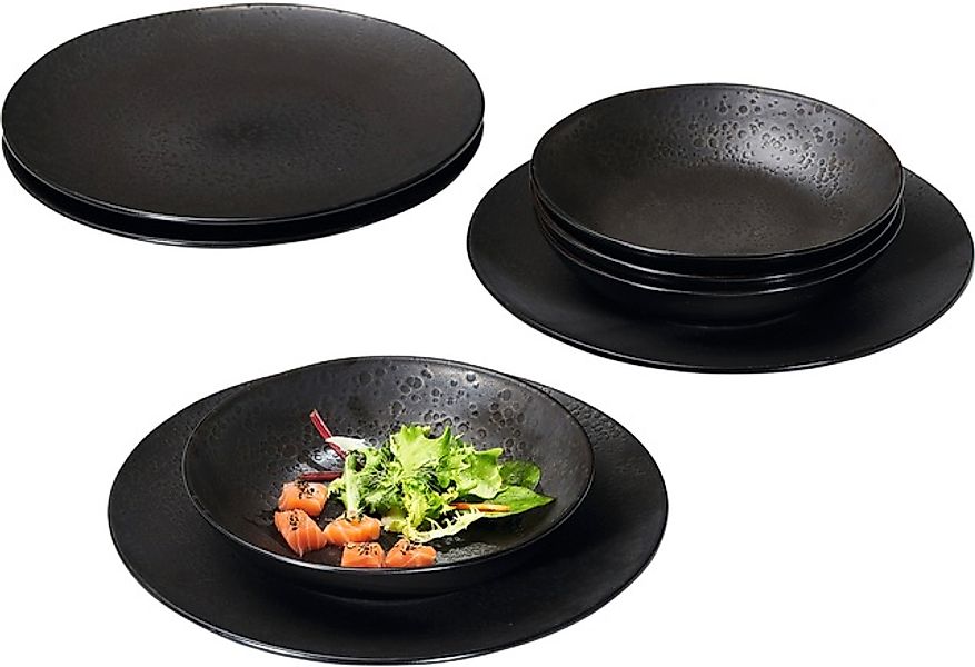 Ritzenhoff & Breker Tafelservice »Teller Set, Geschirr-Set Kitwe« seidenmat günstig online kaufen